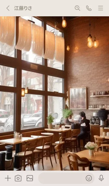 [LINE着せ替え] 午後のコーヒータイム EBtecの画像2