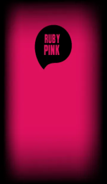 [LINE着せ替え] Black & Ruby Pink  Theme V7 (JP)の画像1