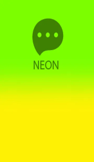 [LINE着せ替え] Neon Green & Neon Yellow V7 (JP)の画像1