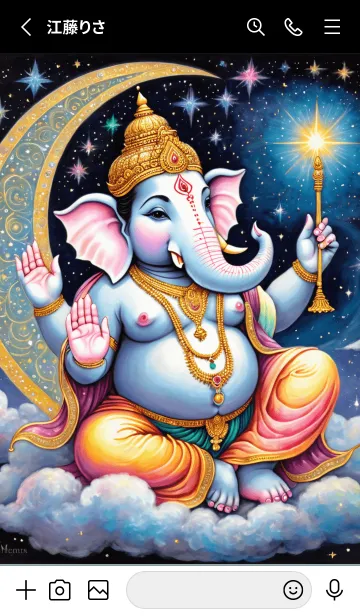 [LINE着せ替え] Ganesha : Money Flow & Business (JP)の画像2
