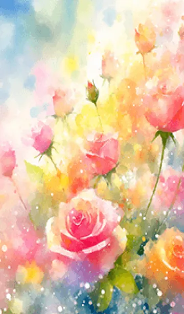 [LINE着せ替え] 薔薇(バラ)の花の着せかえ(R3467)の画像1