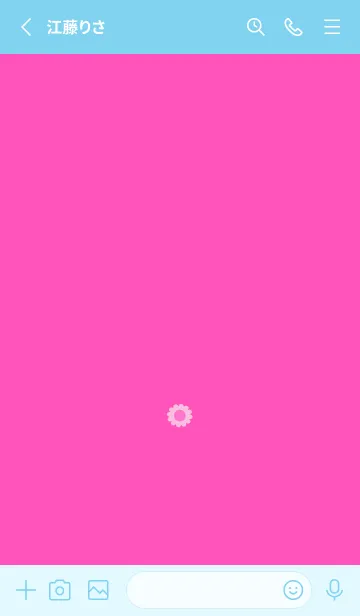 [LINE着せ替え] ミニ フラワー __136の画像2