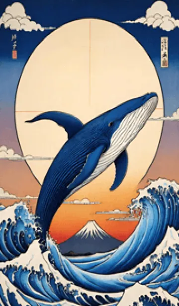 [LINE着せ替え] 浮世絵 山海桜花 LOGc2の画像1