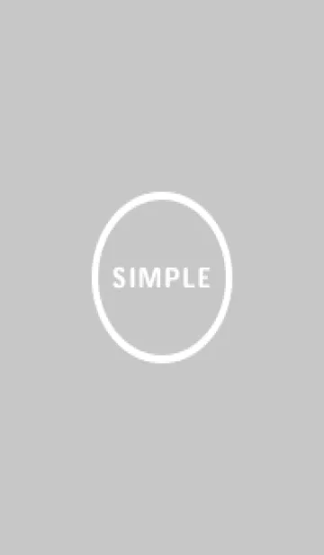 [LINE着せ替え] dark gray simple circle03_1の画像1