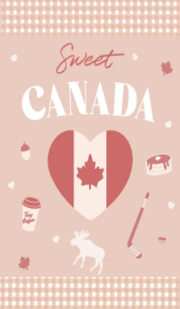 [LINE着せ替え] Sweet カナダの画像1