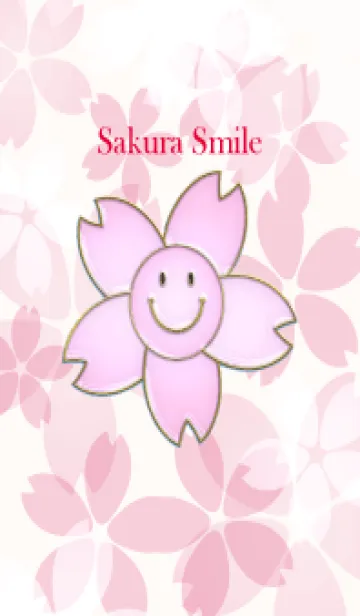 [LINE着せ替え] Sakura Smile Enamel Pin 48の画像1