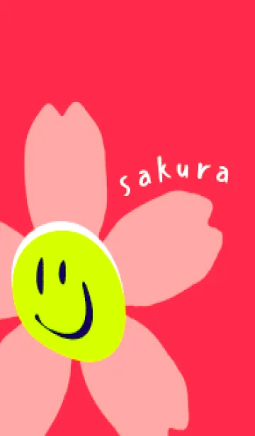[LINE着せ替え] サクラ スマイリー 21の画像1