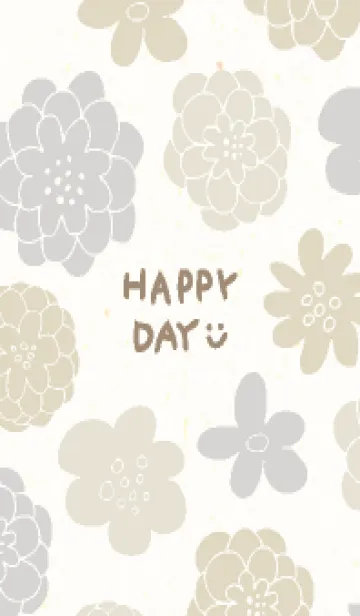 [LINE着せ替え] 大人 北欧風 お花30の画像1