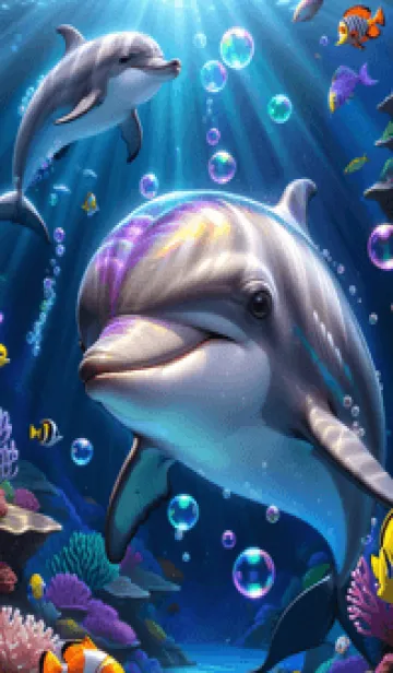 [LINE着せ替え] 海の幻想曲 #DVHJ124。の画像1