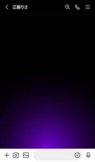 [LINE着せ替え] Simple Light -COOL BLACK- 38の画像2