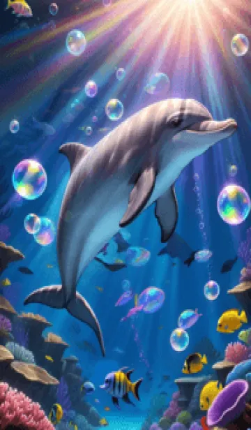 [LINE着せ替え] 海の幻想曲 #DVHJ117。の画像1