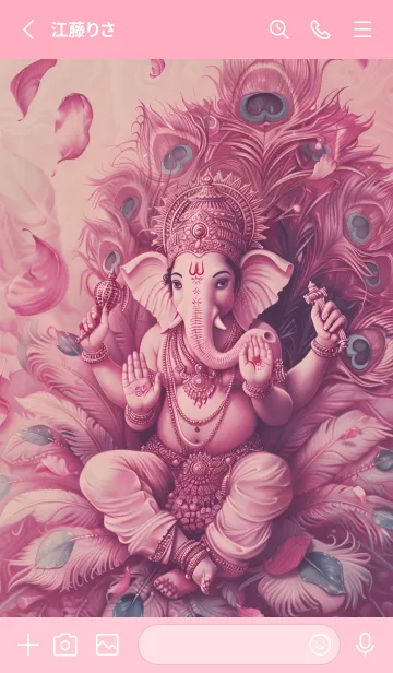 [LINE着せ替え] Ganesha, rich , wish fulfilled(JP)の画像2