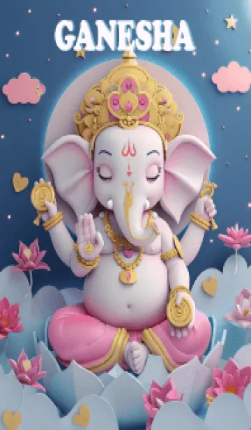 [LINE着せ替え] Cute Ganesha: Rich: Rich(JP)の画像1