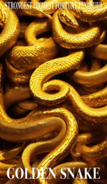 [LINE着せ替え] 黄金の蛇 幸運の60の画像1