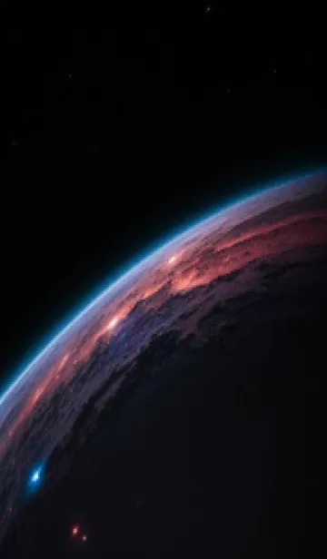 [LINE着せ替え] 静かな宇宙 uWABpの画像1