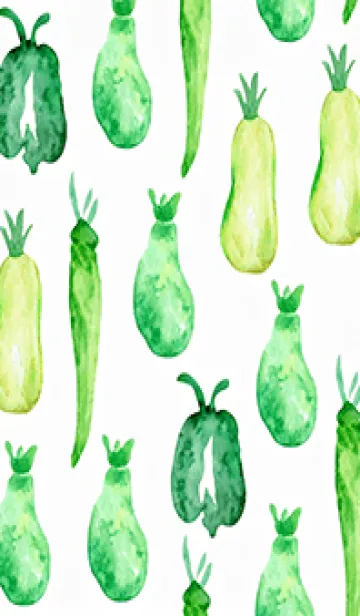 [LINE着せ替え] 【シンプル】お野菜の着せかえ#268の画像1
