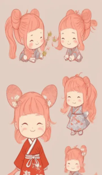 [LINE着せ替え] かわいい女性忍者 9rvWVの画像1