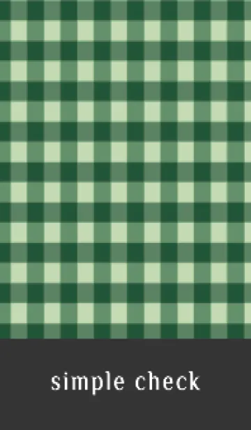 [LINE着せ替え] シンプル チェック 104の画像1