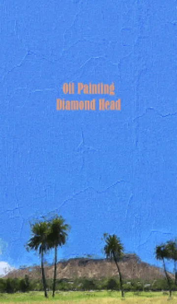 [LINE着せ替え] Oil Painting Diamond Head 52の画像1