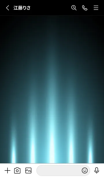 [LINE着せ替え] ATLANTICOBLUE LIGHT. -MEKYM-の画像2