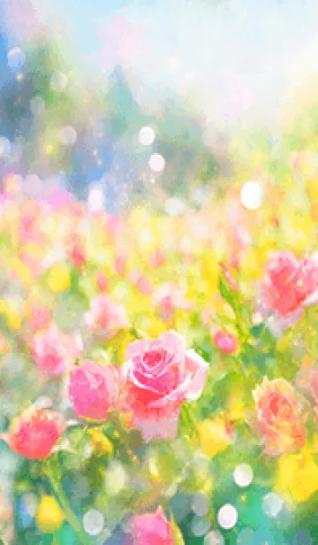 [LINE着せ替え] 薔薇(バラ)の花の着せかえ(R3493)の画像1