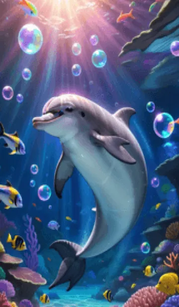 [LINE着せ替え] 海の幻想曲 #DXMX03。の画像1