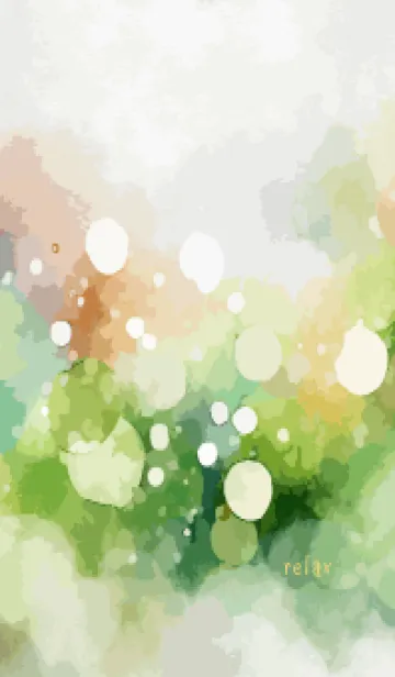 [LINE着せ替え] light yellow 幻想的な背景の画像1