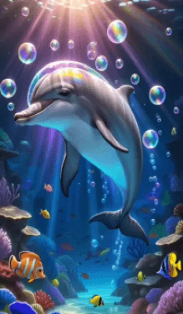 [LINE着せ替え] 海の幻想曲 #DXMX277。の画像1