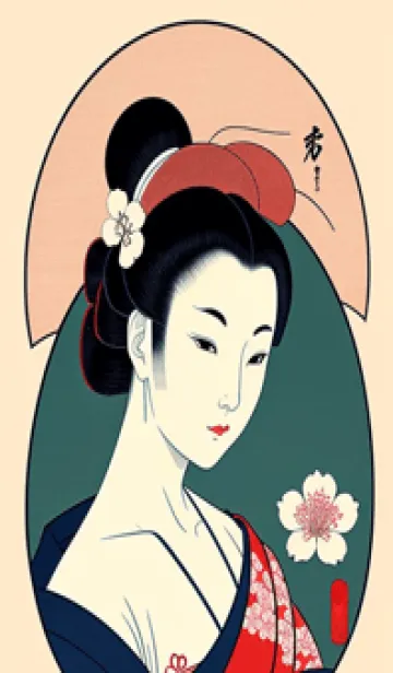 [LINE着せ替え] 浮世絵桜の季節 jTFUBの画像1