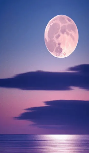 [LINE着せ替え] 夕陽のビーチ KlKwoの画像1