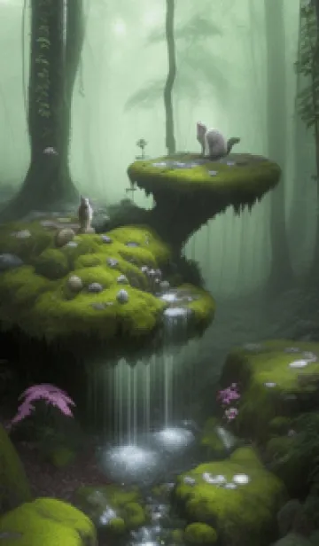 [LINE着せ替え] 静かな森 syD9Vの画像1