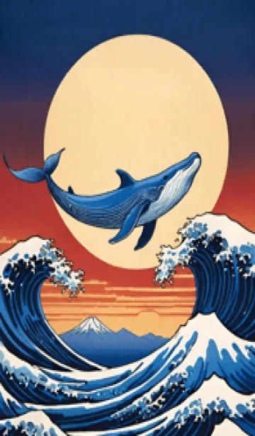 [LINE着せ替え] 浮世絵 山海桜花 pLNx4の画像1