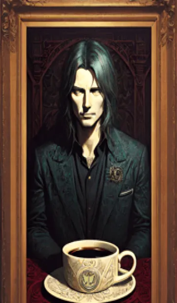 [LINE着せ替え] 午後のコーヒータイム vs9FJの画像1