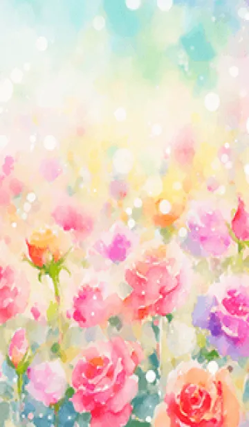 [LINE着せ替え] 薔薇(バラ)の花の着せかえ(R3502)の画像1