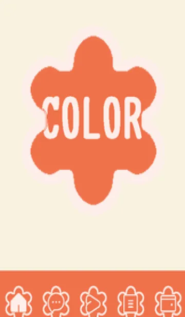 [LINE着せ替え] red color C60の画像1