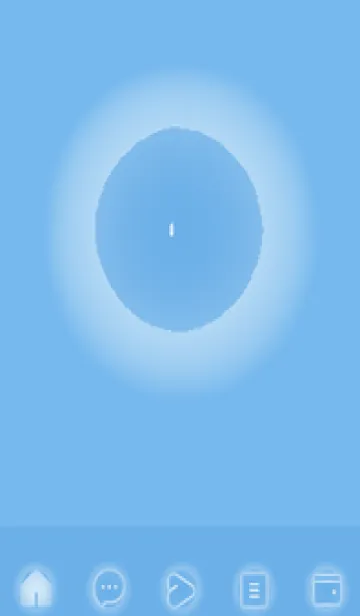 [LINE着せ替え] blue color D56の画像1