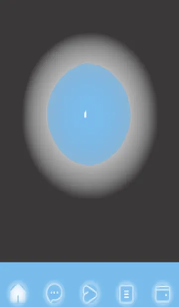 [LINE着せ替え] blue color D60の画像1