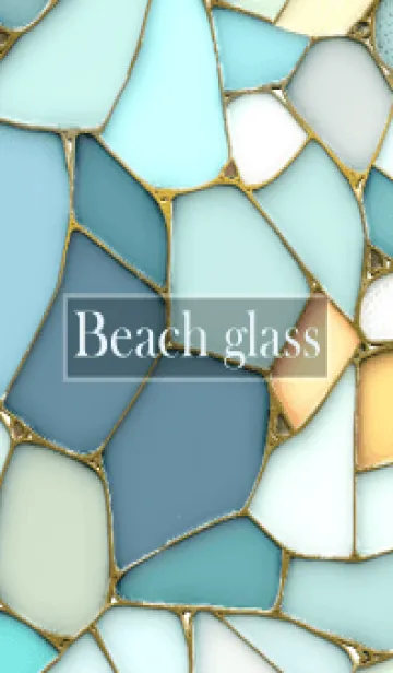 [LINE着せ替え] Beach glass 17の画像1