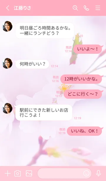 [LINE着せ替え] Sakura Photo 248 Not AIの画像3