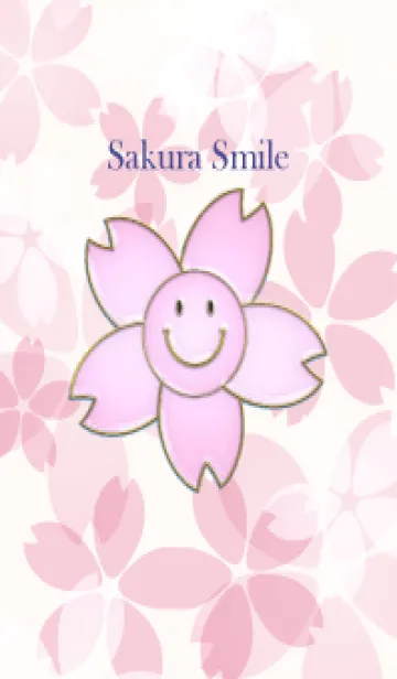 [LINE着せ替え] Sakura Smile Enamel Pin 52の画像1