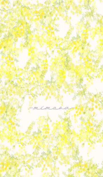 mimosa race curtainの着せ替えメイン画像