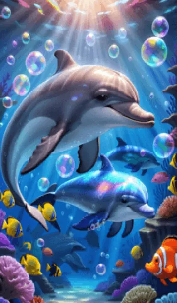 [LINE着せ替え] 海の幻想曲 #DZHK71。の画像1