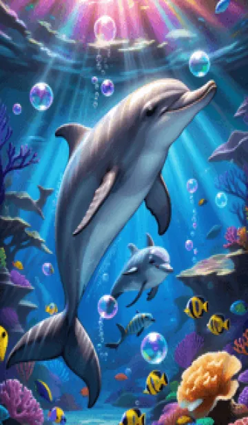 [LINE着せ替え] 海の幻想曲 #DZHK225。の画像1