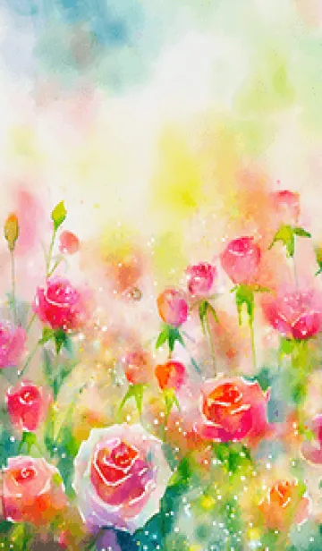 [LINE着せ替え] 薔薇(バラ)の花の着せかえ(R3515)の画像1