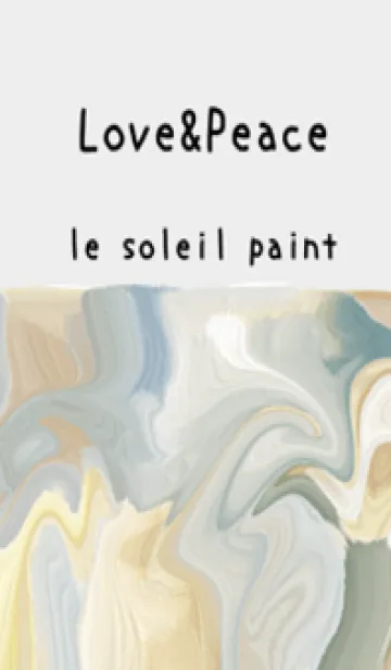 [LINE着せ替え] 油絵アート【le soleil paint 753】の画像1