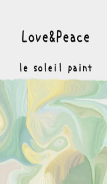 [LINE着せ替え] 油絵アート【le soleil paint 755】の画像1