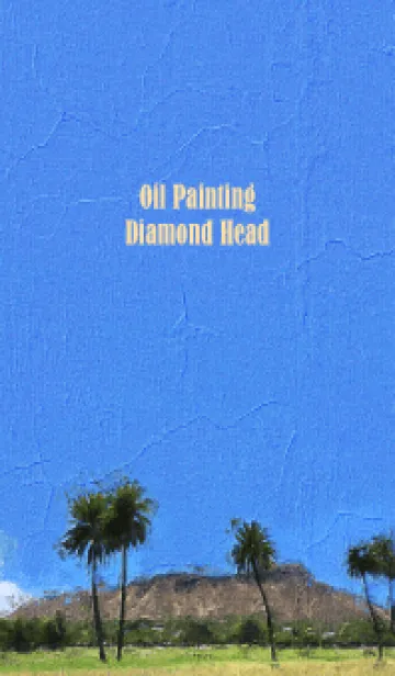 [LINE着せ替え] Oil Painting Diamond Head 54の画像1