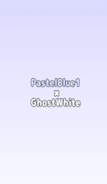 [LINE着せ替え] パステルブルー1★ゴーストスモーク.TKCの画像1