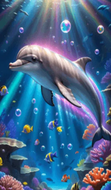 [LINE着せ替え] 海の幻想曲 #DZHK216。の画像1