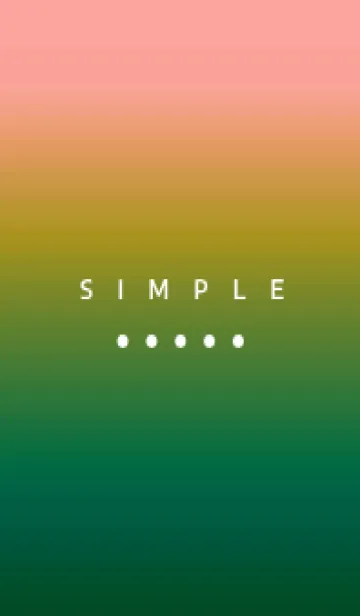 シンプル ミニドット グラデーション 57のLINE着せ替え